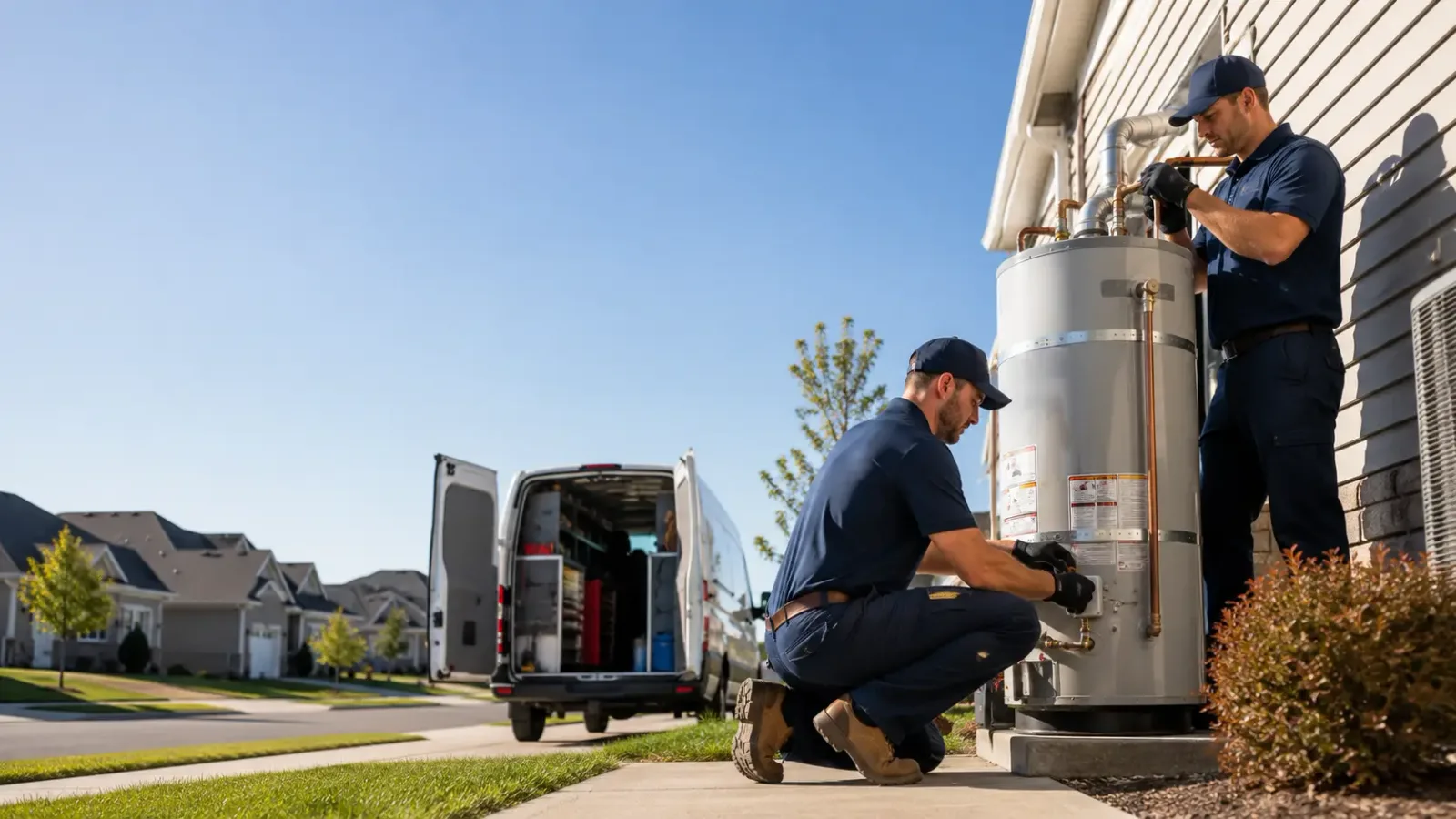Water Heater Installation in Falls City, TX
